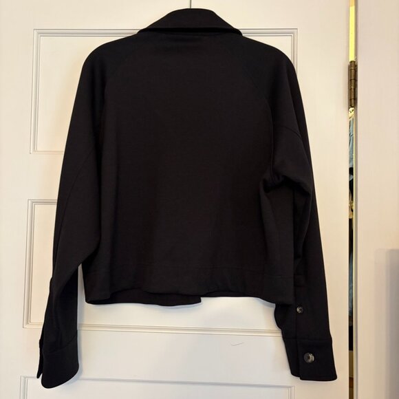 Never Worn Athleta Allure Shirt Jacket in Black - Picture 3 of 5